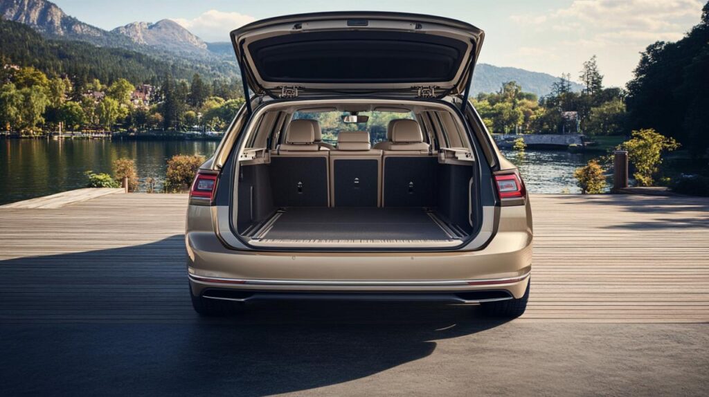 Comparativa de capacidad: ¿Cuál es la capacidad de almacenamiento del maletero del Passat SW 2024 frente al Skoda Superb?