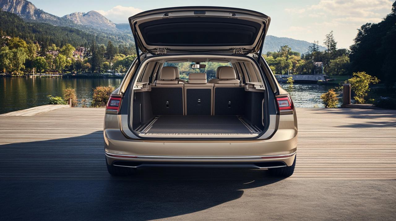 Comparativa de capacidad: ¿Cuál es la capacidad de almacenamiento del maletero del Passat SW 2024 frente al Skoda Superb?